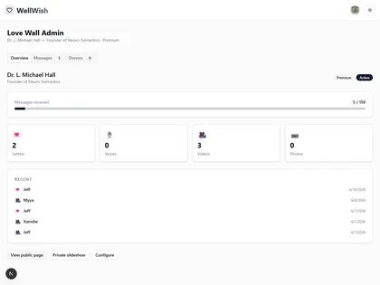 Create their page